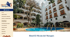 Desktop Screenshot of mesondelmarques.com